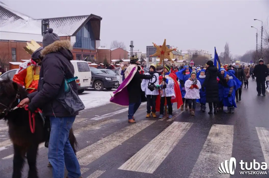 Trzej Królowie po raz drugi przemaszerowali ulicami Wyszkowa