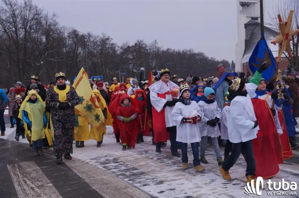 Trzej Królowie po raz drugi przemaszerowali ulicami Wyszkowa