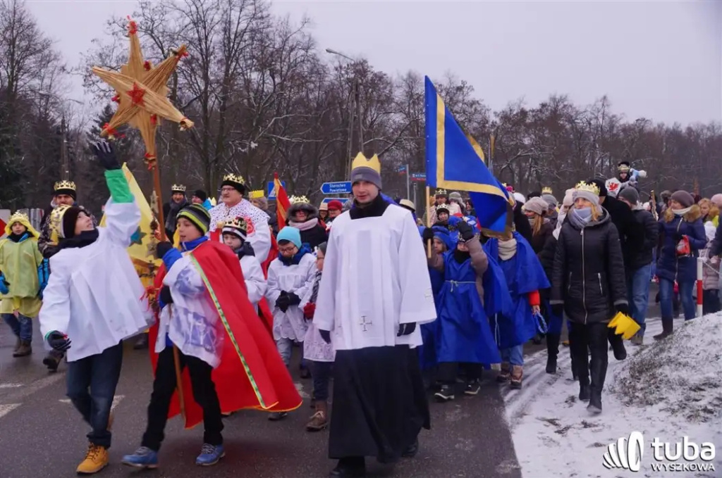 Trzej Królowie po raz drugi przemaszerowali ulicami Wyszkowa