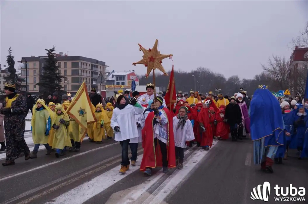 Trzej Królowie po raz drugi przemaszerowali ulicami Wyszkowa