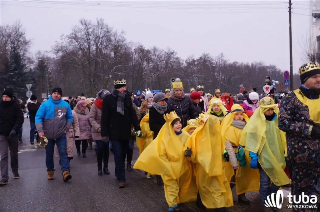 Trzej Królowie po raz drugi przemaszerowali ulicami Wyszkowa