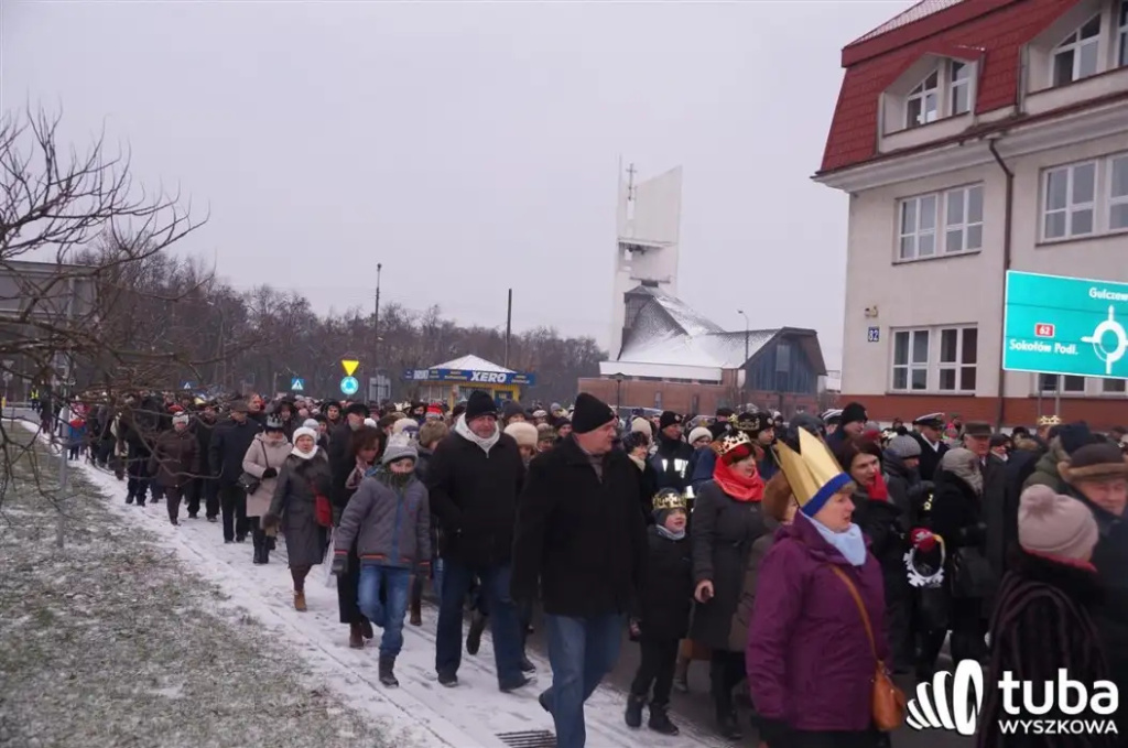 Trzej Królowie po raz drugi przemaszerowali ulicami Wyszkowa