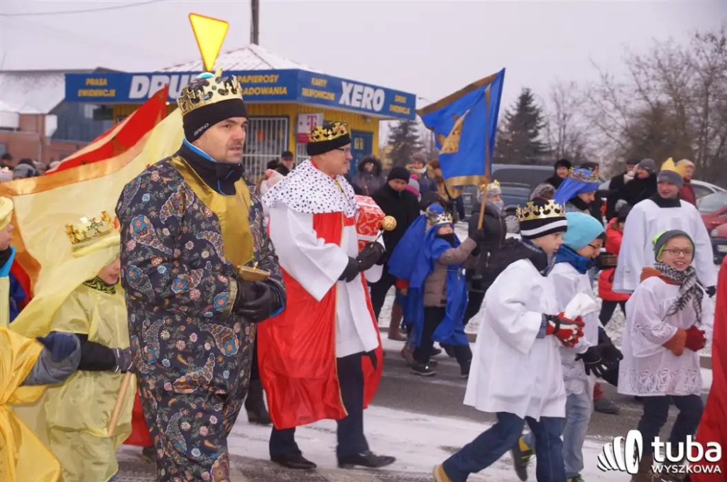 Trzej Królowie po raz drugi przemaszerowali ulicami Wyszkowa