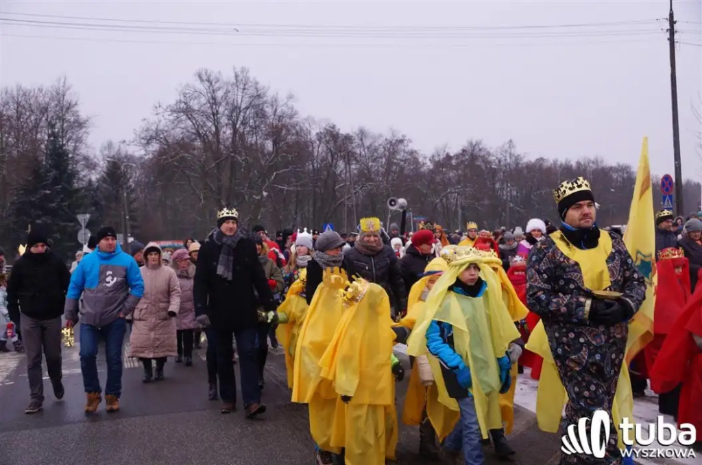Trzej Królowie po raz drugi przemaszerowali ulicami Wyszkowa