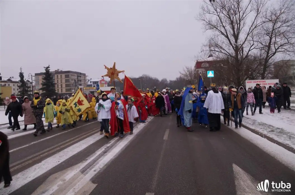 Trzej Królowie po raz drugi przemaszerowali ulicami Wyszkowa
