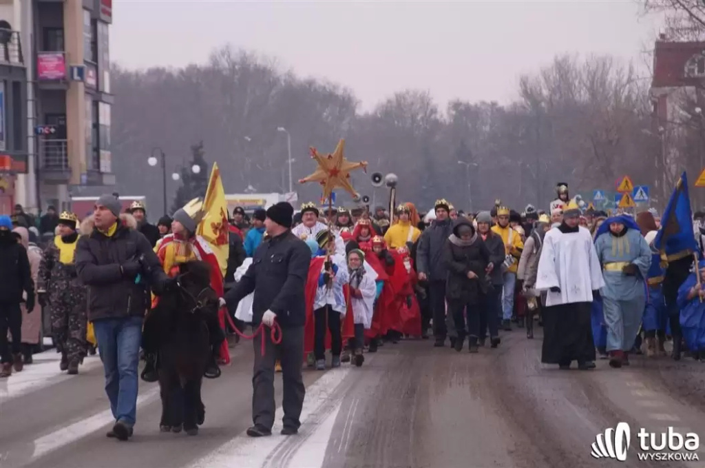 Trzej Królowie po raz drugi przemaszerowali ulicami Wyszkowa