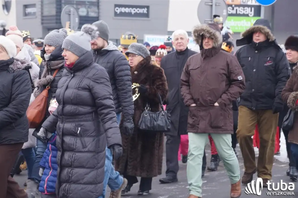 Trzej Królowie po raz drugi przemaszerowali ulicami Wyszkowa