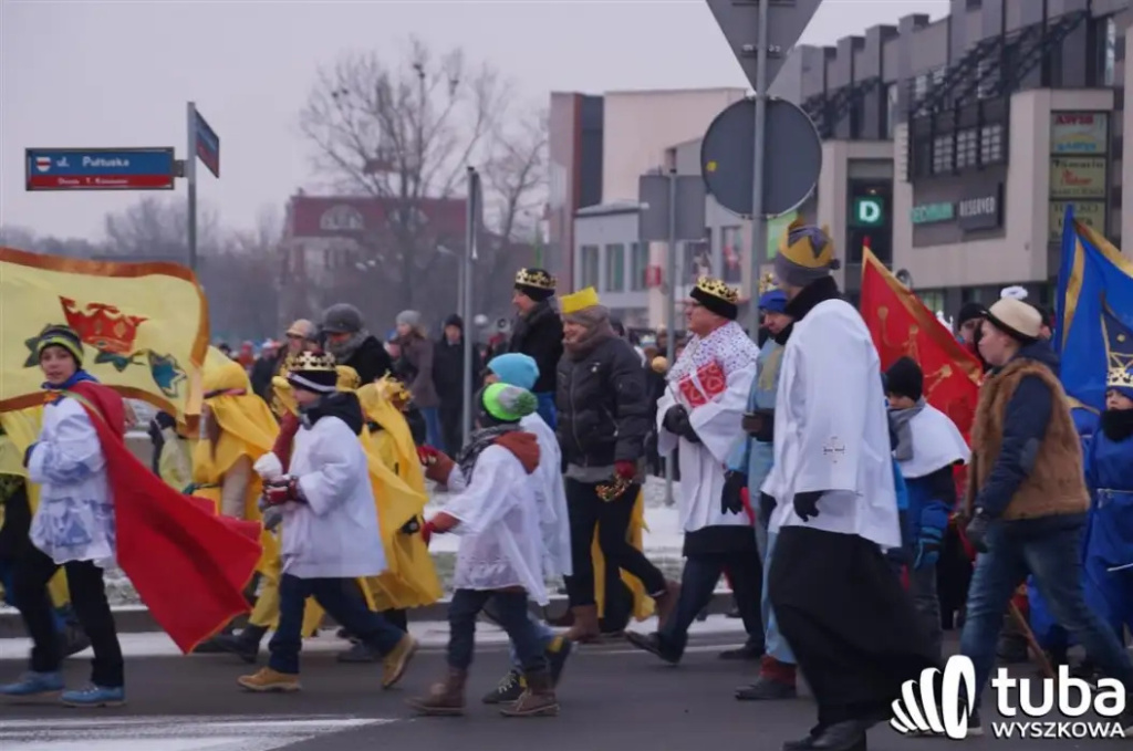 Trzej Królowie po raz drugi przemaszerowali ulicami Wyszkowa
