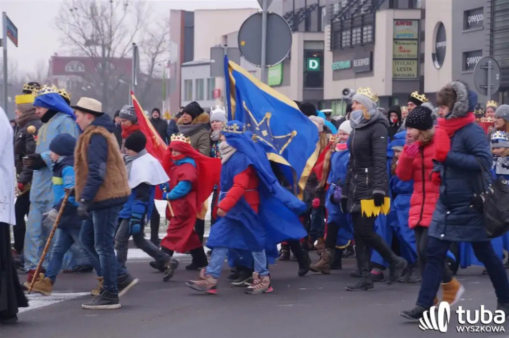 Trzej Królowie po raz drugi przemaszerowali ulicami Wyszkowa