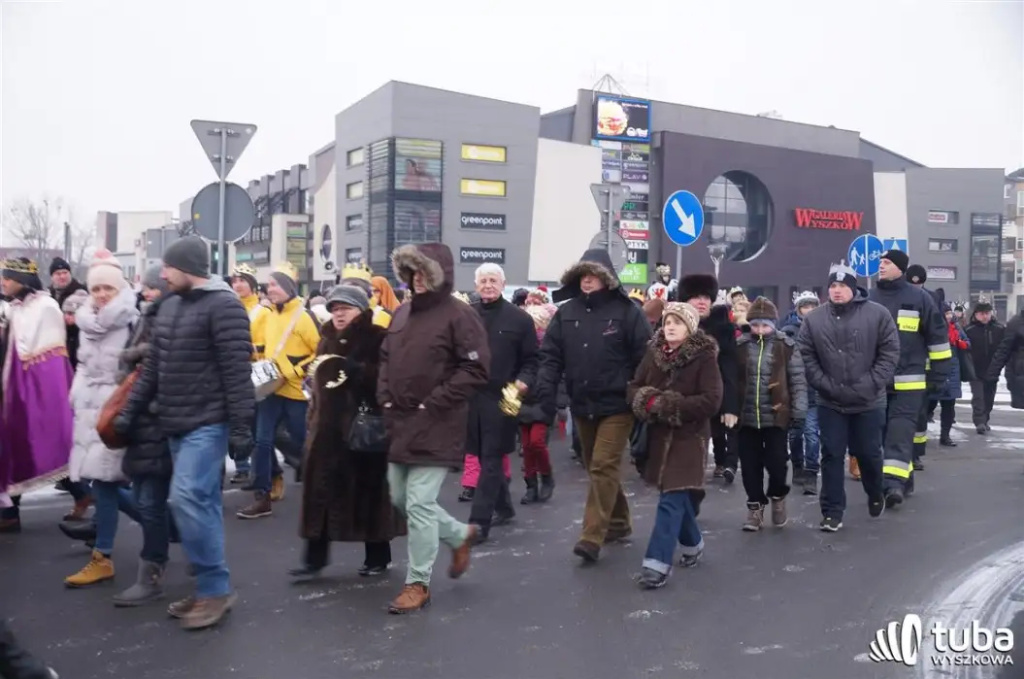 Trzej Królowie po raz drugi przemaszerowali ulicami Wyszkowa