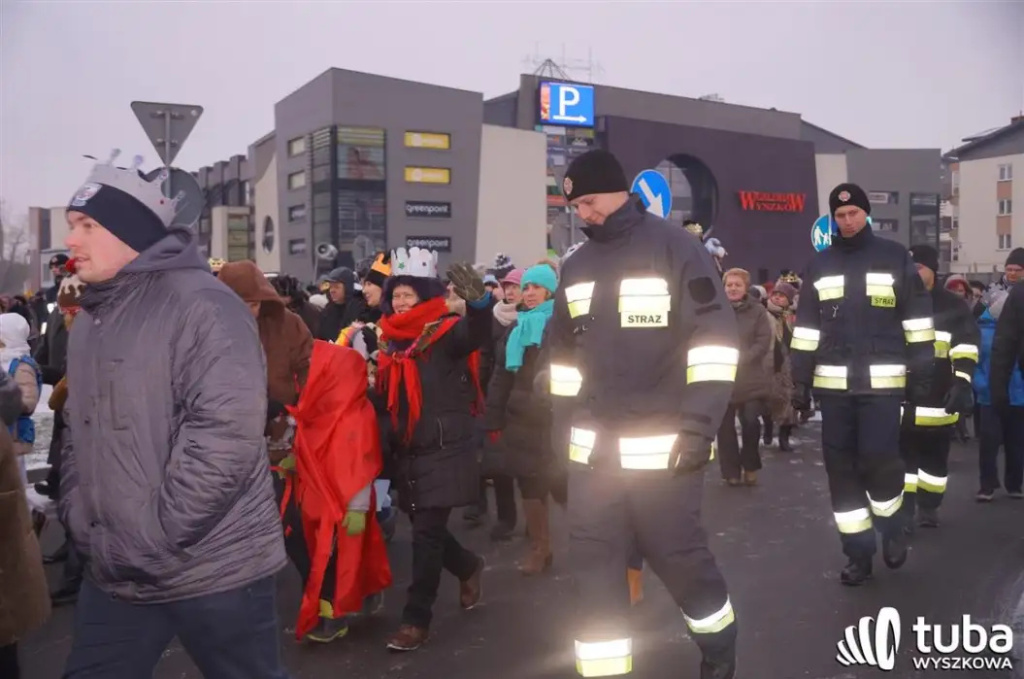 Trzej Królowie po raz drugi przemaszerowali ulicami Wyszkowa