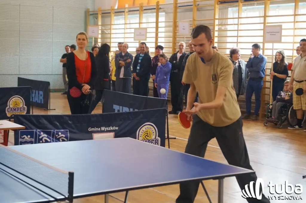 Rozegrali drugi turniej tenisa stołowego