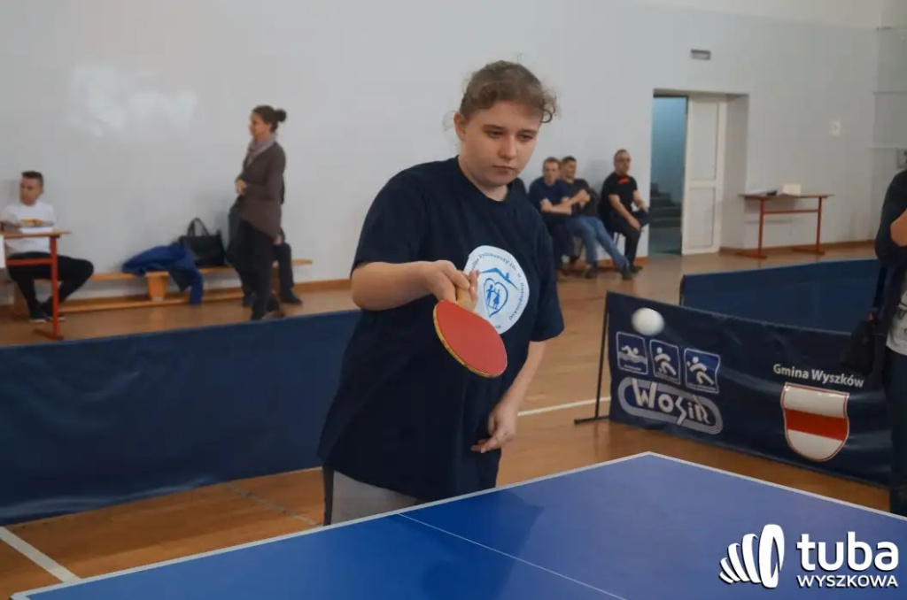 Rozegrali drugi turniej tenisa stołowego