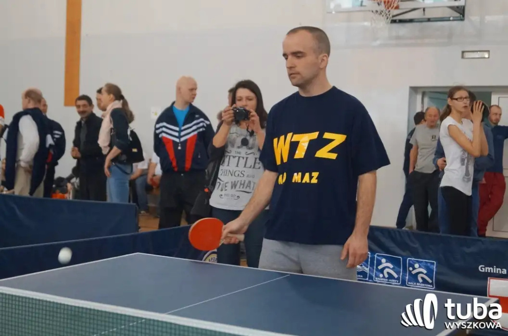 Rozegrali drugi turniej tenisa stołowego