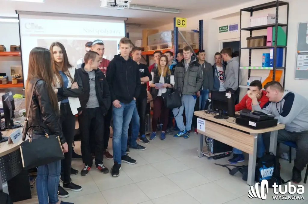 Gimnazjaliści zwiedzili zakątki „Kopernika”