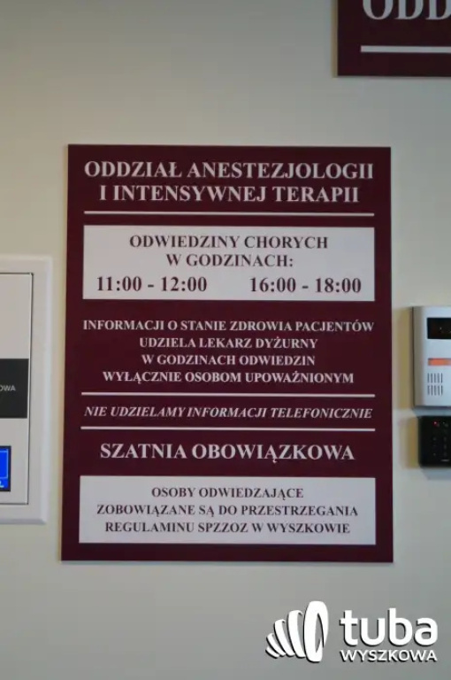 Otwarcie zmodernizowanego ,,Oddziału Anestezjologii i Intensywnej Terapii
