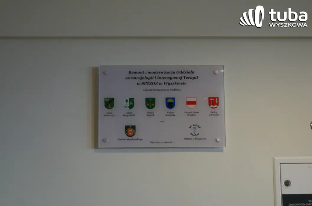Otwarcie zmodernizowanego ,,Oddziału Anestezjologii i Intensywnej Terapii