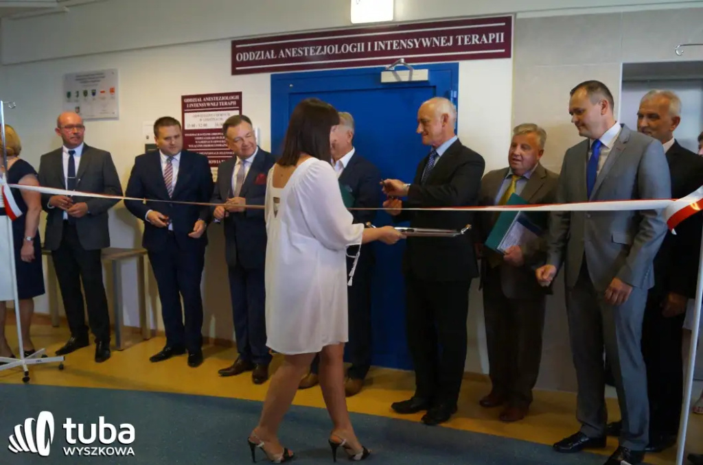 Otwarcie zmodernizowanego ,,Oddziału Anestezjologii i Intensywnej Terapii