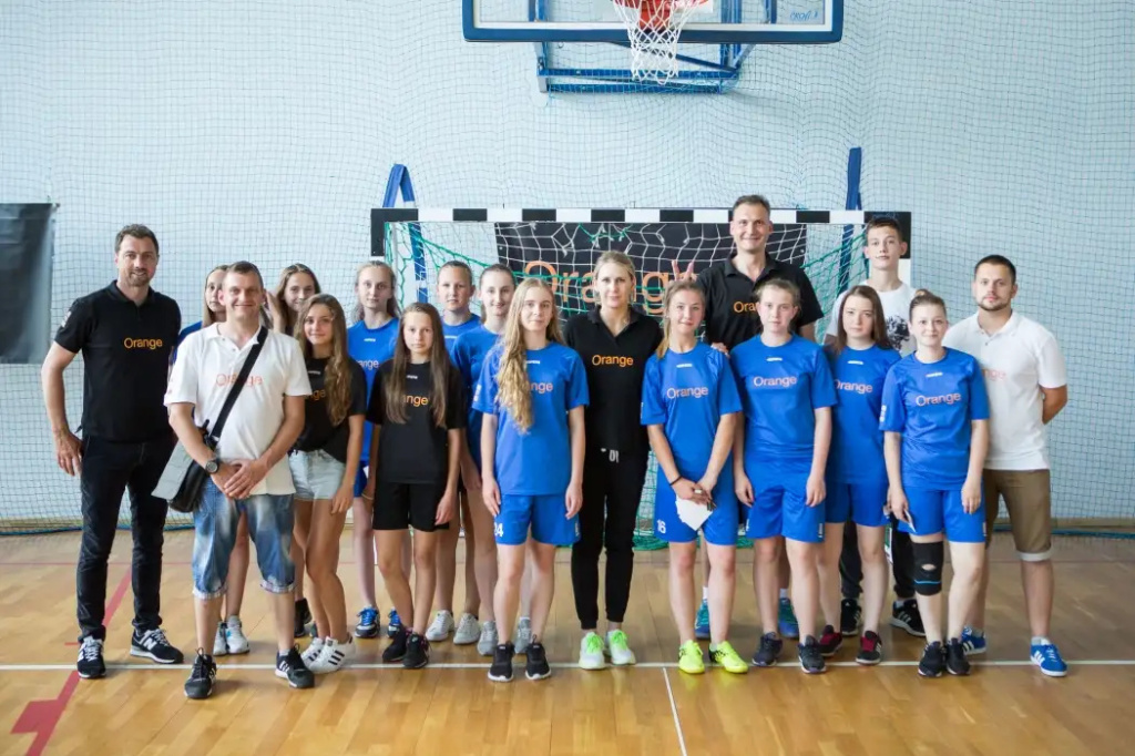 Młodzi zawodnicy z SKS ZPO Brańszczyk trenowali z wielkimi gwiazdami sportu w Białymstoku
