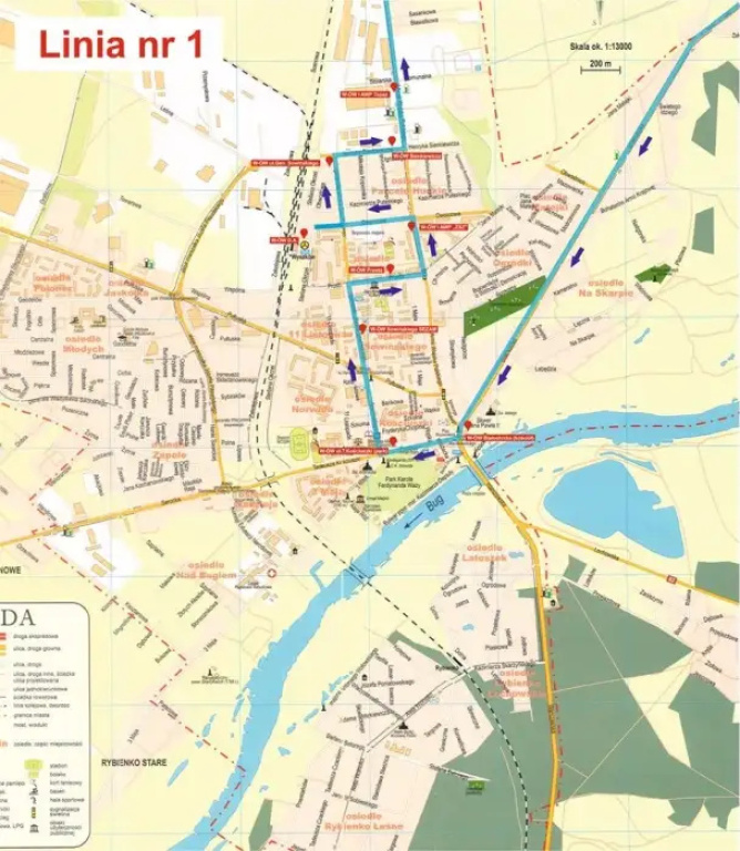 Rozkład jazdy komunikacji miejskiej