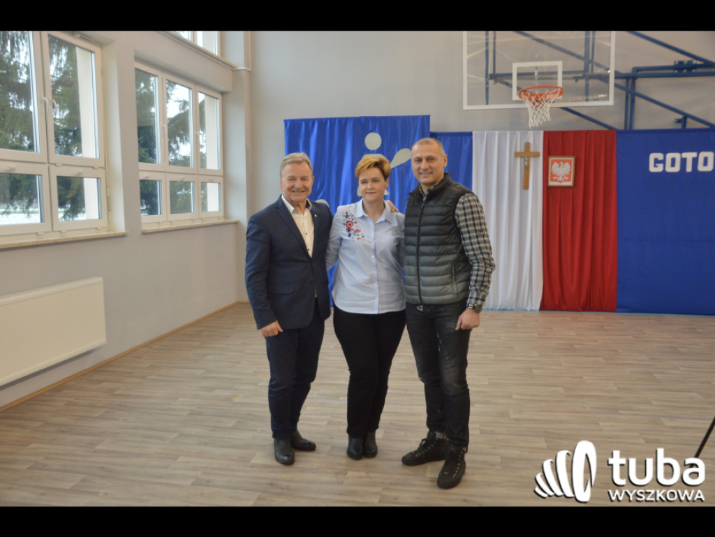 Porządzie czekało 20 lat. Otwarcie nowej hali sportowej przy szkole podstawowej