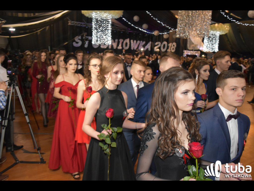 Bal, którego się nie zapomina! Studniówka 2018 Zespołu Szkół nr 1 w Wyszkowie