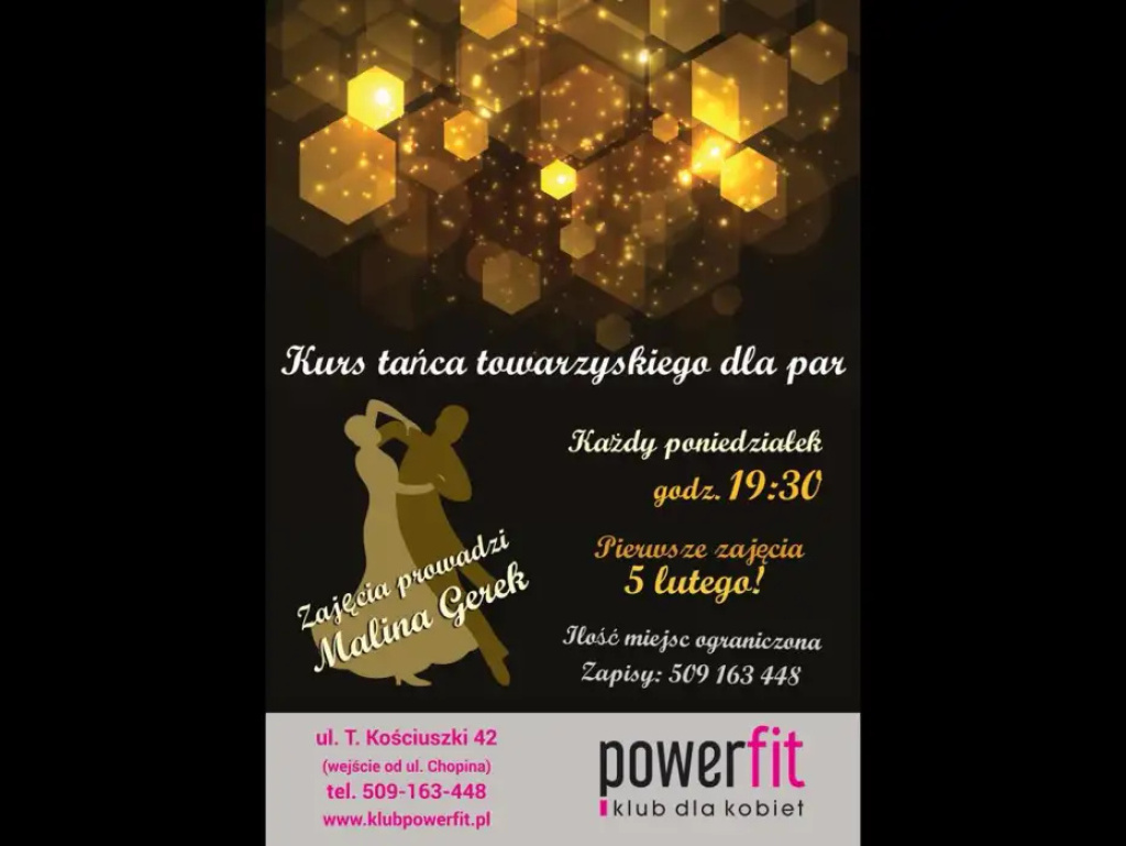 Jazz, taniec towarzyski, nowoczesny, video clip dance, czyli taneczna oferta klubu Power Fit