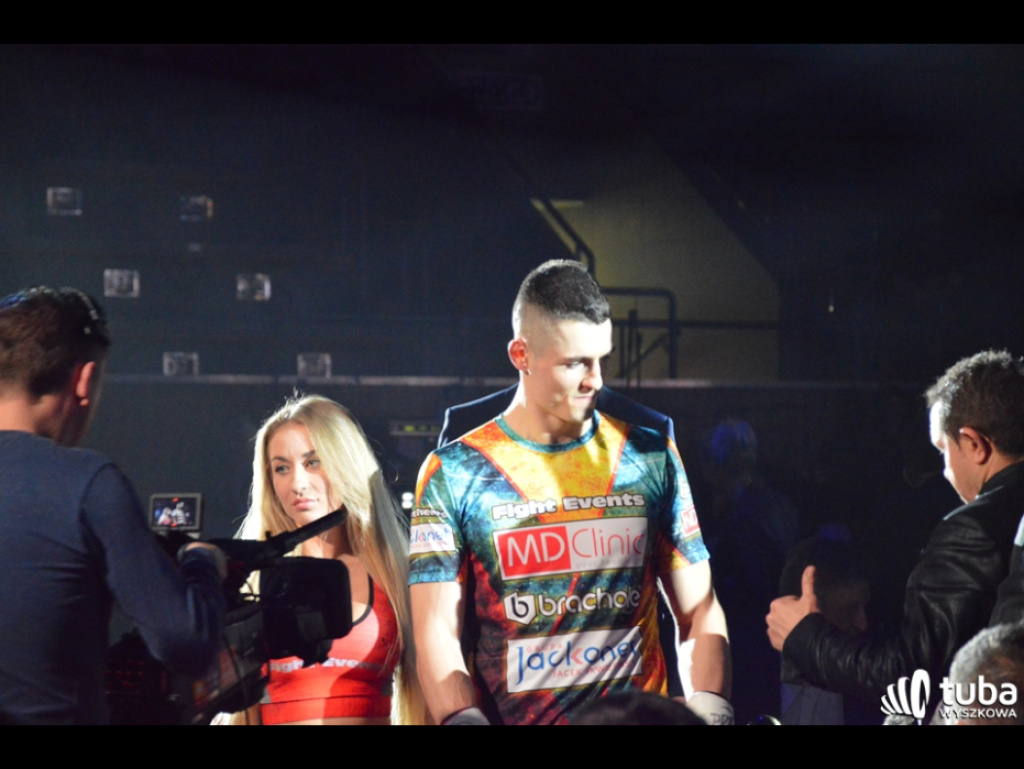 Wygrana Mateusza Tryca na punkty podczas Friday Boxing Night w Wyszkowie