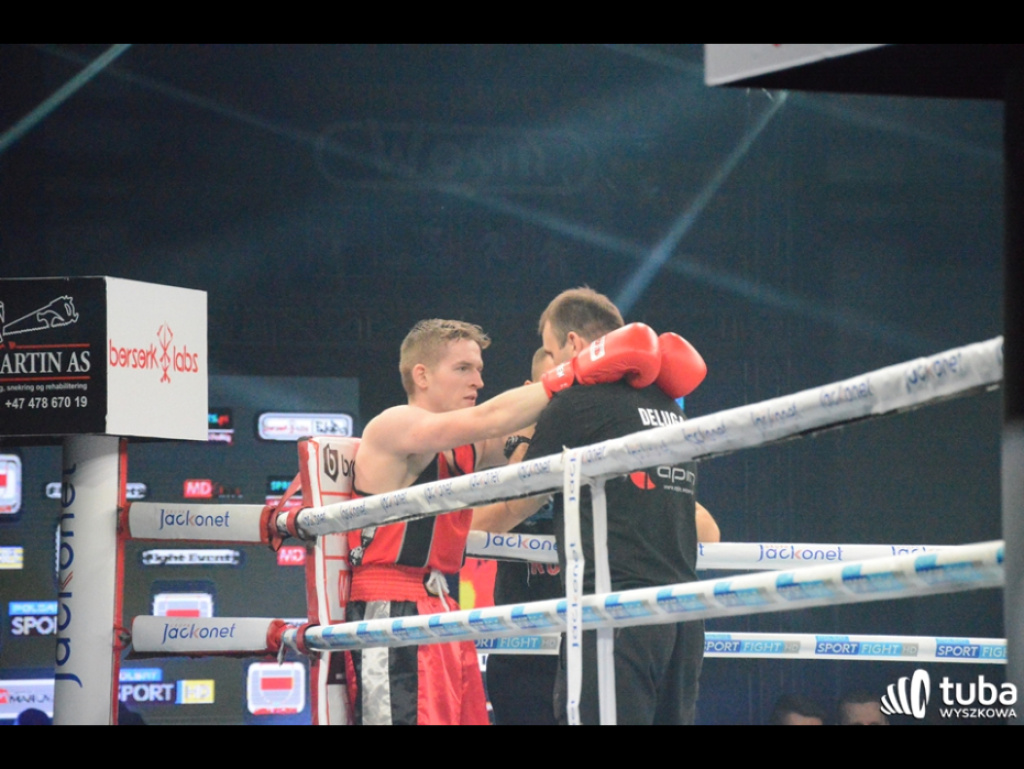 Wygrana Mateusza Tryca na punkty podczas Friday Boxing Night w Wyszkowie