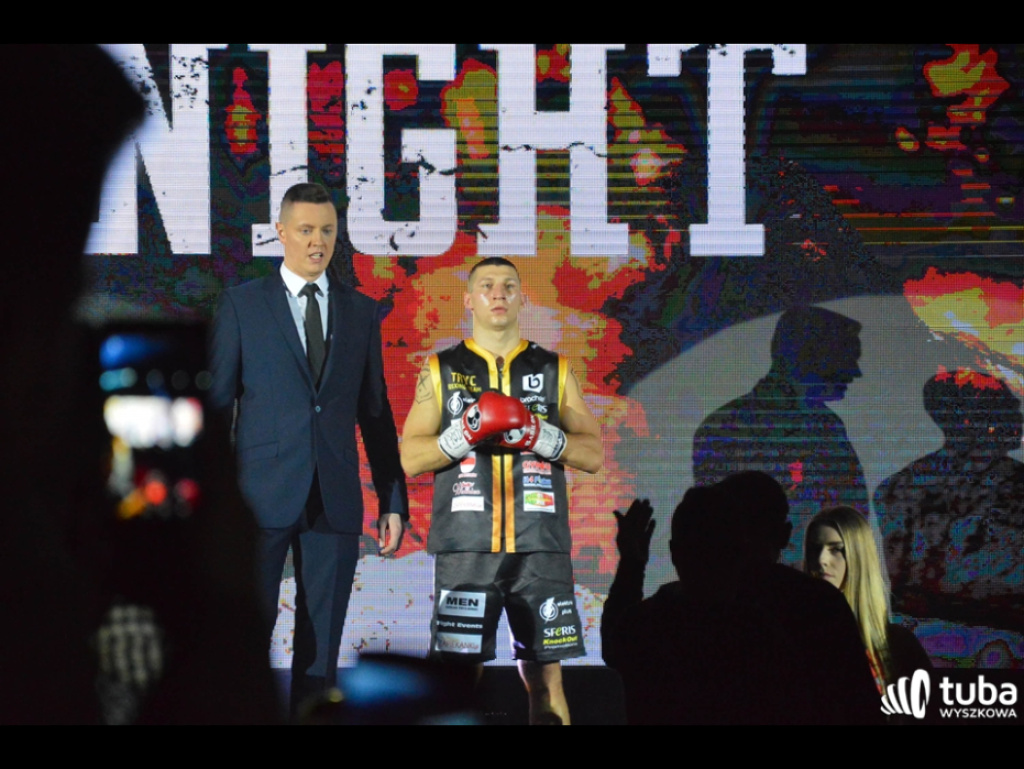 Wygrana Mateusza Tryca na punkty podczas Friday Boxing Night w Wyszkowie