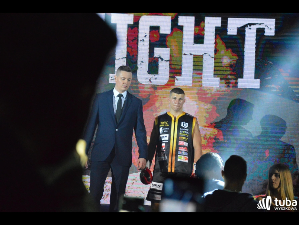 Wygrana Mateusza Tryca na punkty podczas Friday Boxing Night w Wyszkowie