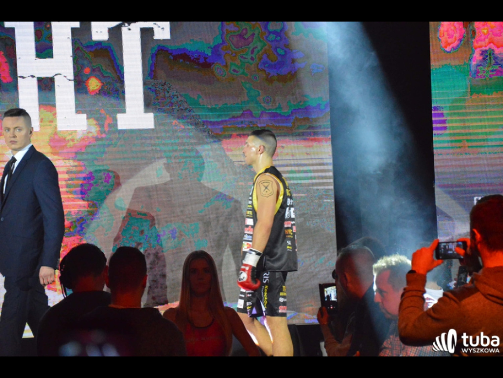 Wygrana Mateusza Tryca na punkty podczas Friday Boxing Night w Wyszkowie