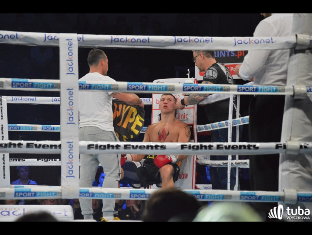 Wygrana Mateusza Tryca na punkty podczas Friday Boxing Night w Wyszkowie