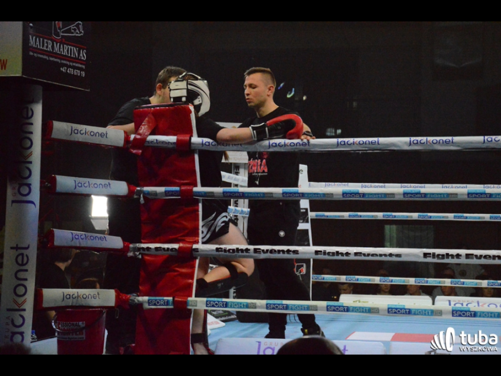 Wygrana Mateusza Tryca na punkty podczas Friday Boxing Night w Wyszkowie