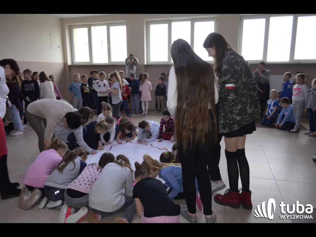 Szkoła Podstawowa nr 5 w Wyszkowie świętowała Dzień Wolności