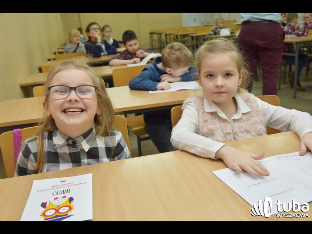 Siedmiolatki z indeksami, czyli wyszkowskie dzieci na uniwersytecie