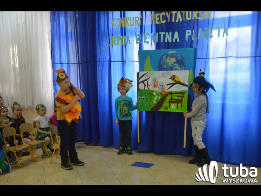Mali strażnicy przyrody rywalizowali w konkursie recytatorskim w Przedszkolu nr 1