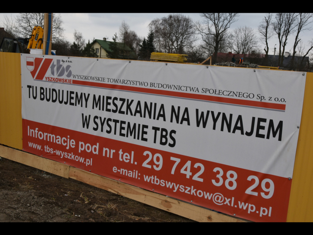 Nowe mieszkania na wynajem powstają w Wyszkowie. Poznaj inwestycję WTBS przy ul. Łącznej