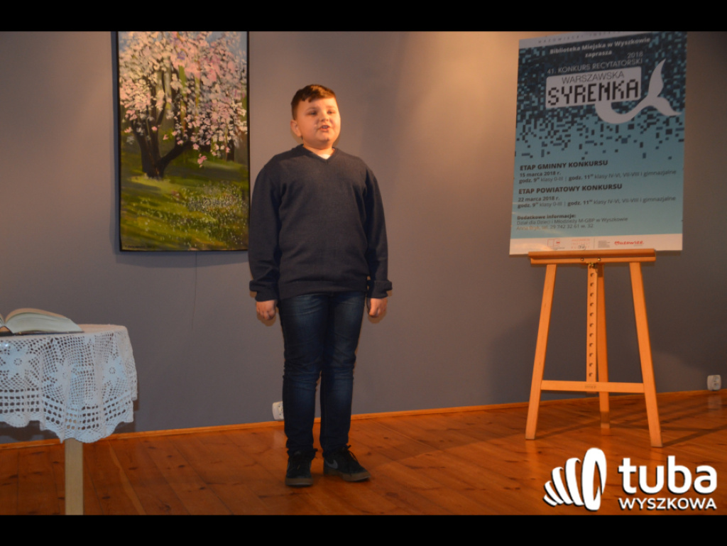 Uczniowie, którzy kochają poezję. 41. konkurs recytatorski 