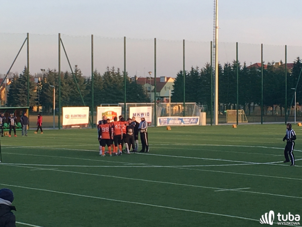 Rhinos z premierowym zwycięstwem w futbolowej ekstraklasie