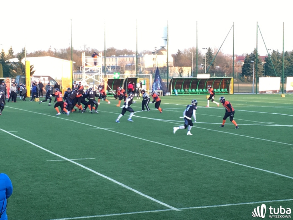 Rhinos z premierowym zwycięstwem w futbolowej ekstraklasie