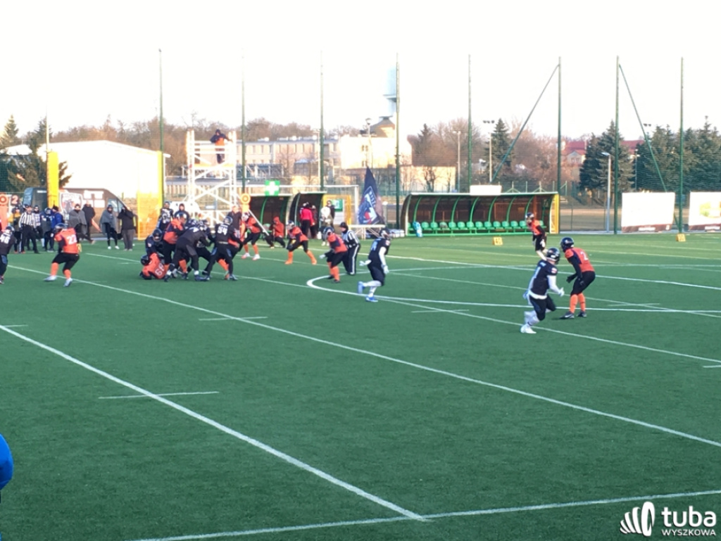 Rhinos z premierowym zwycięstwem w futbolowej ekstraklasie