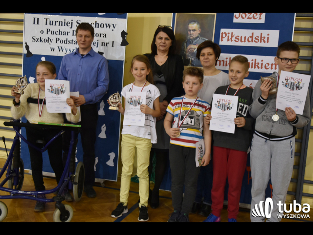 Wielkie zmagania najmłodszych szachistów. II Turniej Szachowy  o Puchar Dyrektora Szkoły Podstawowej nr 1 w Wyszkowie