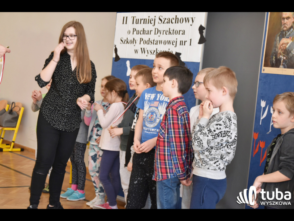 Wielkie zmagania najmłodszych szachistów. II Turniej Szachowy  o Puchar Dyrektora Szkoły Podstawowej nr 1 w Wyszkowie