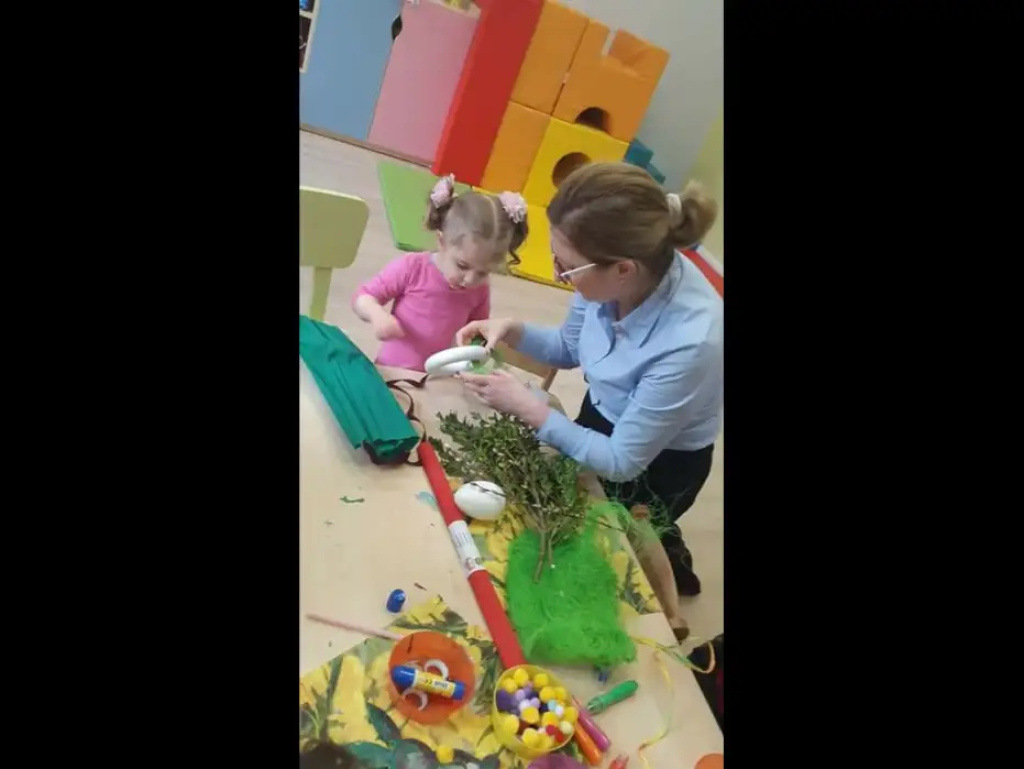 Rodzinne i wielkanocne warsztaty w Żłobku A KUKU