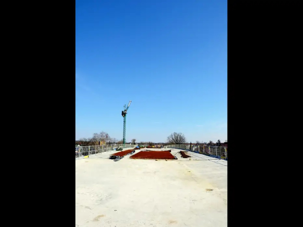 Nowy wiadukt w Wyszkowie w sierpniu, obwodnica śródmiejska w październiku (foto, video)