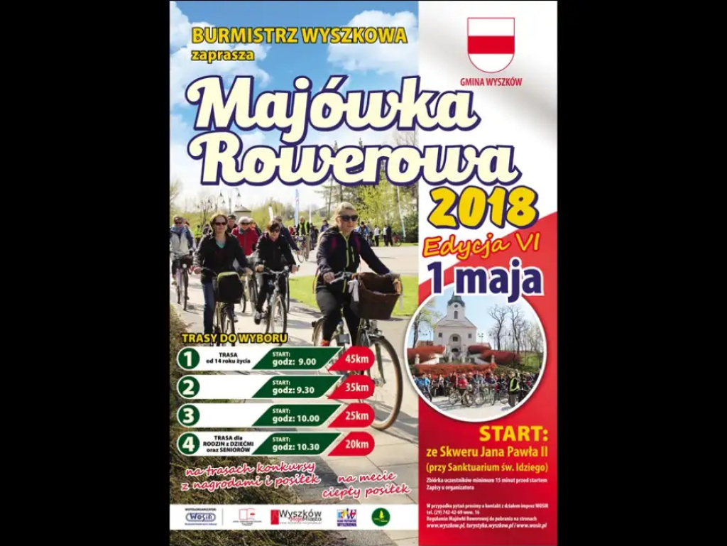 Patriotycznie, aktywnie, sportowo, czyli majówka po wyszkowsku