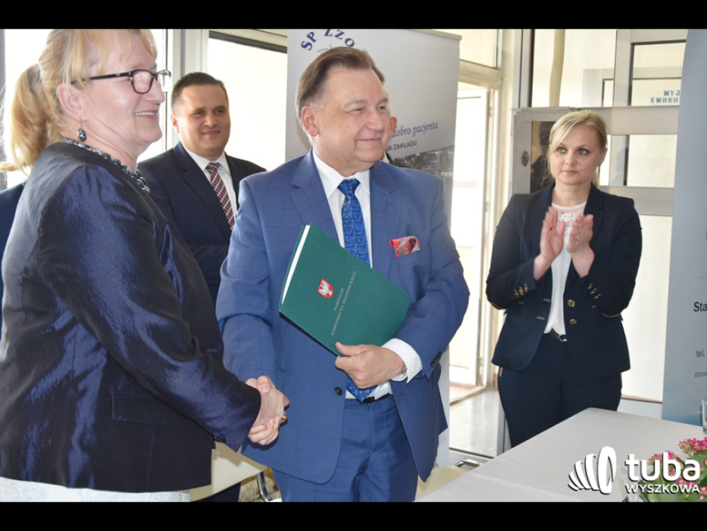 Ważny dzień dla pacjentów wyszkowskiego szpitala. 5 mln zł dotacji na remont interny i kardiologii