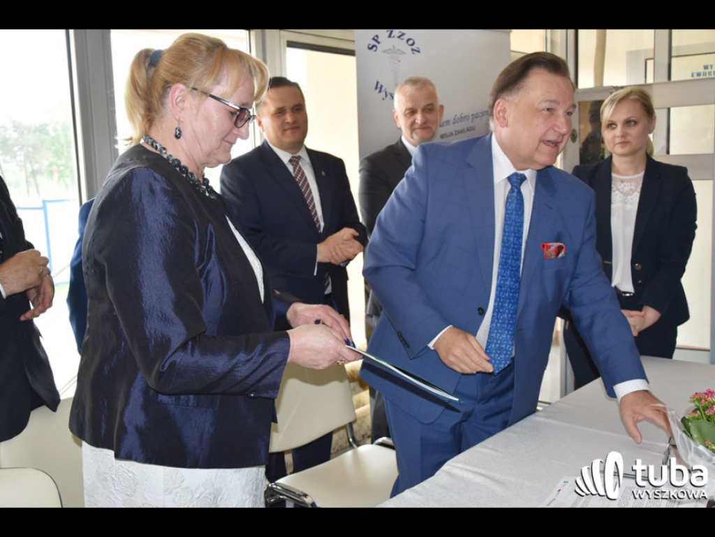 Ważny dzień dla pacjentów wyszkowskiego szpitala. 5 mln zł dotacji na remont interny i kardiologii
