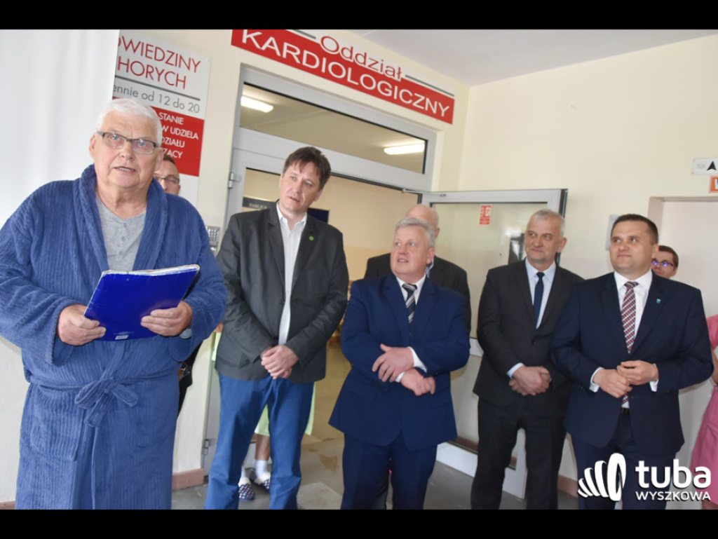 Ważny dzień dla pacjentów wyszkowskiego szpitala. 5 mln zł dotacji na remont interny i kardiologii
